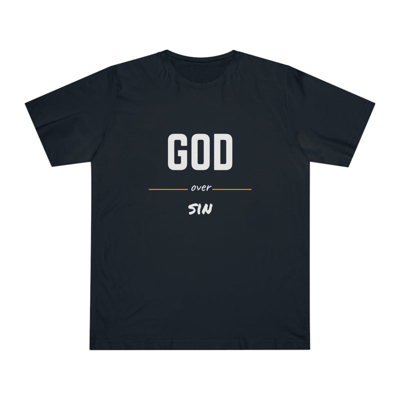 Unisex "God over sin" Deluxe Tee