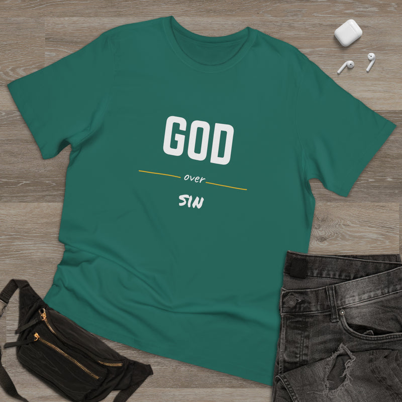 Unisex "God over sin" Deluxe Tee