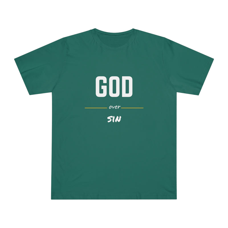 Unisex "God over sin" Deluxe Tee