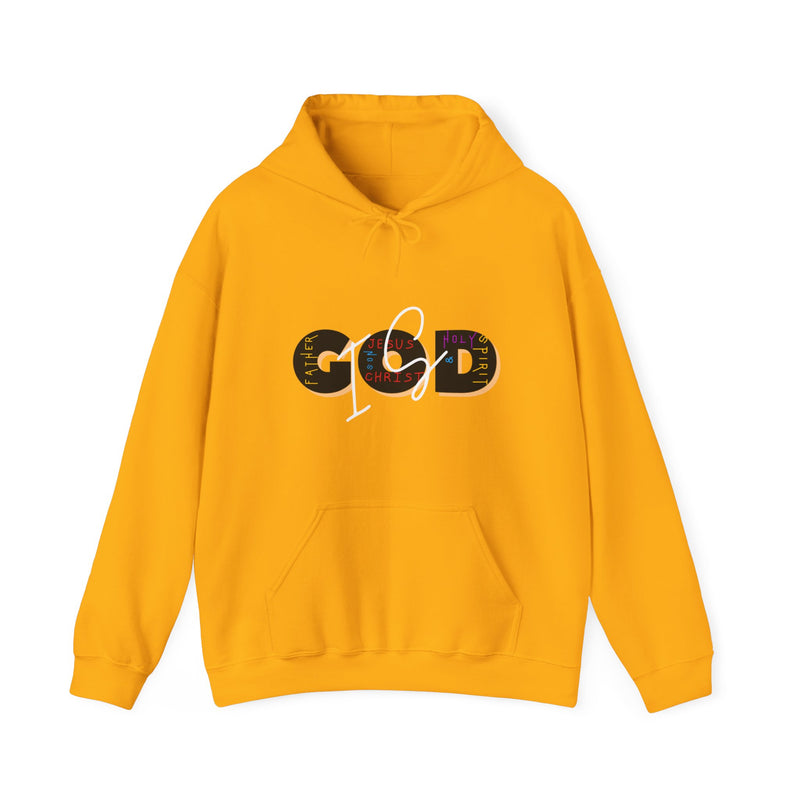 Unisex "God is" hoodie