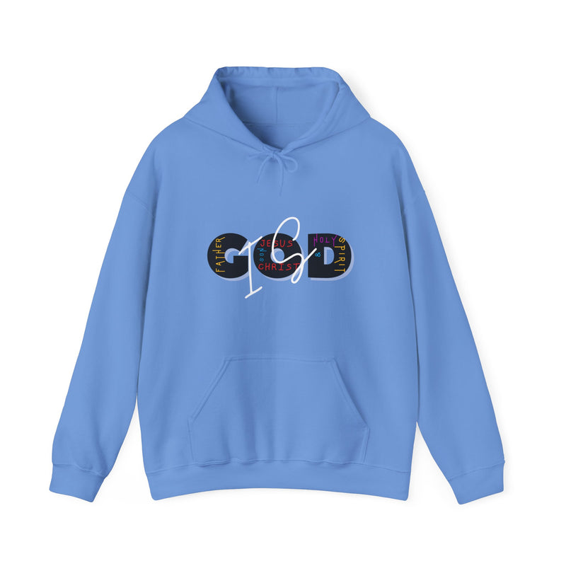 Unisex "God is" hoodie