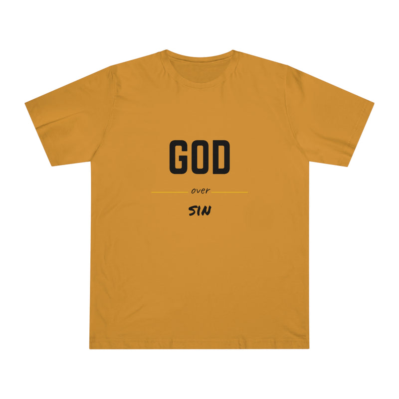 Unisex "God over sin" Deluxe Tee