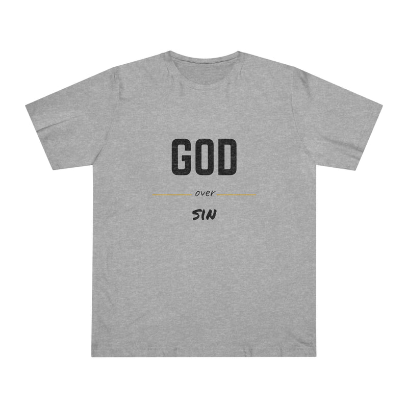 Unisex "God over sin" Deluxe Tee