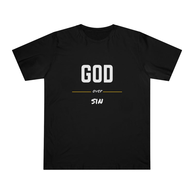 Unisex "God over sin" Deluxe Tee