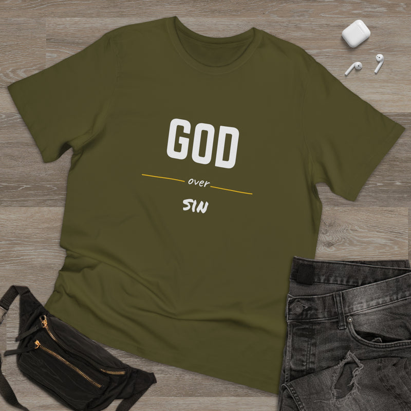 Unisex "God over sin" Deluxe Tee