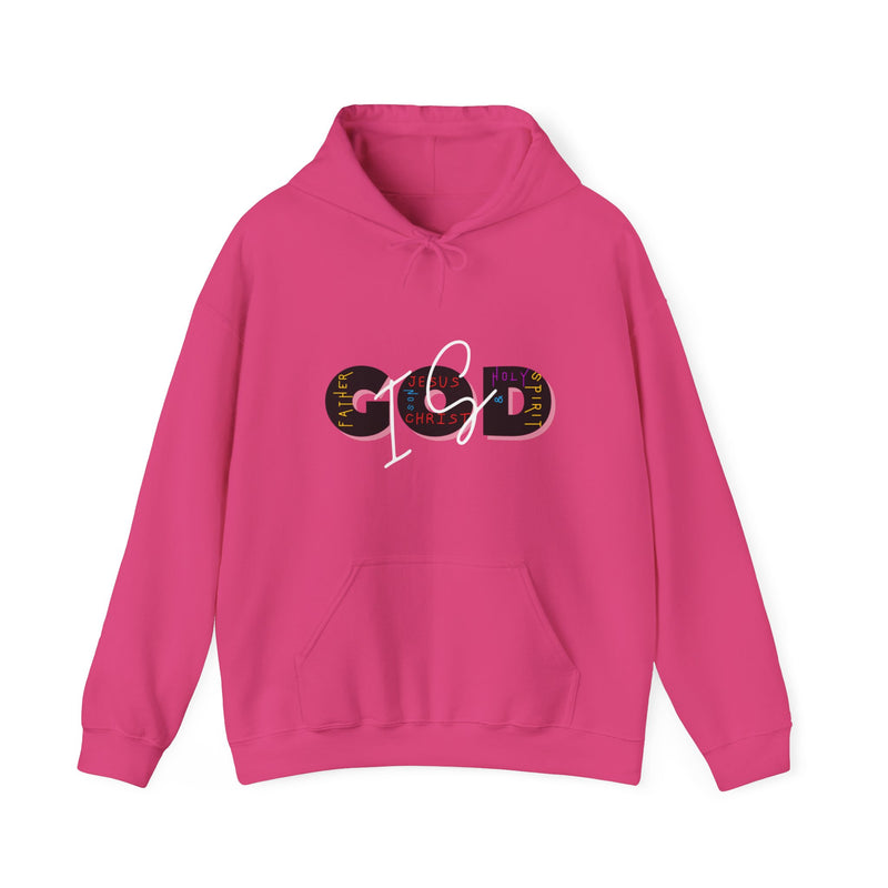 Unisex "God is" hoodie