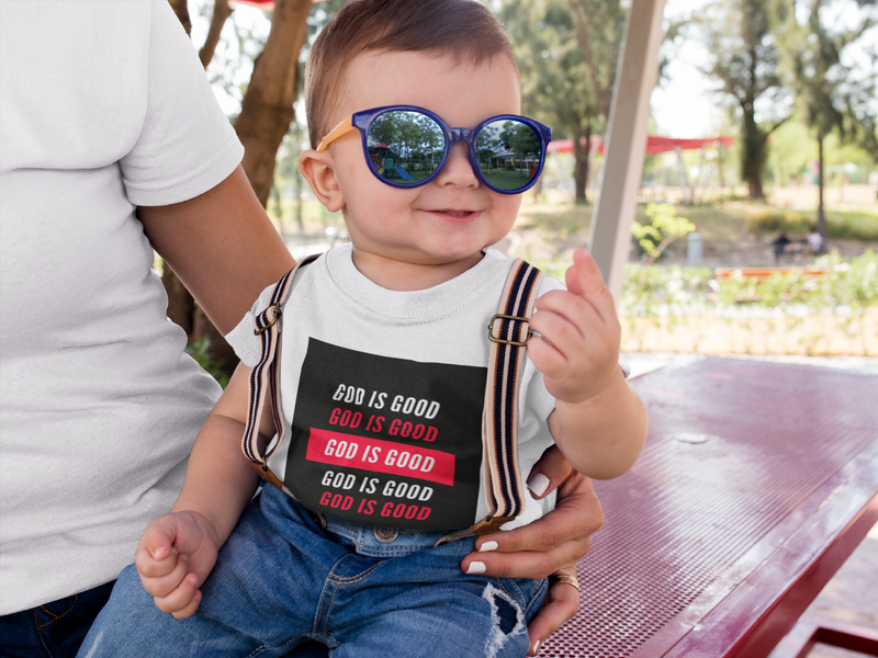 Infant "God is Good" Tee