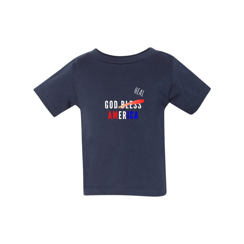 Baby "God Heal America" Tee