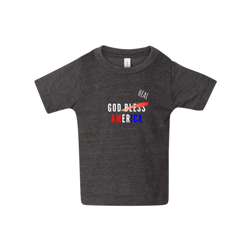 Baby "God Heal America" Tee