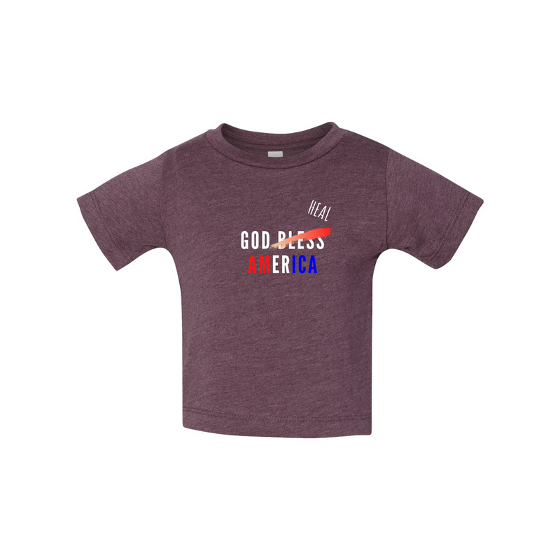 Baby "God Heal America" Tee