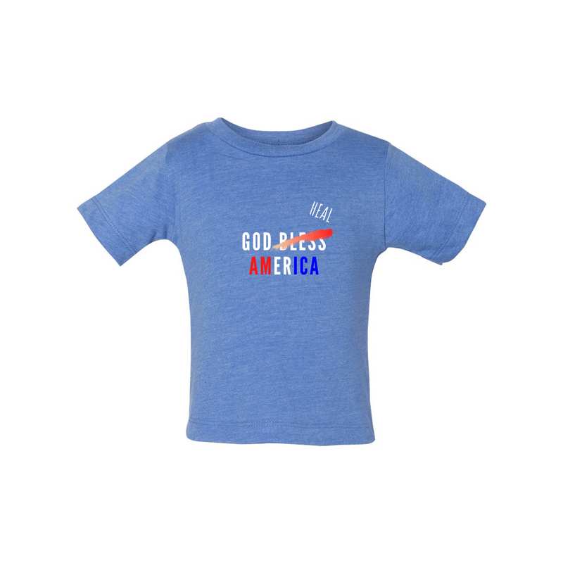 Baby "God Heal America" Tee