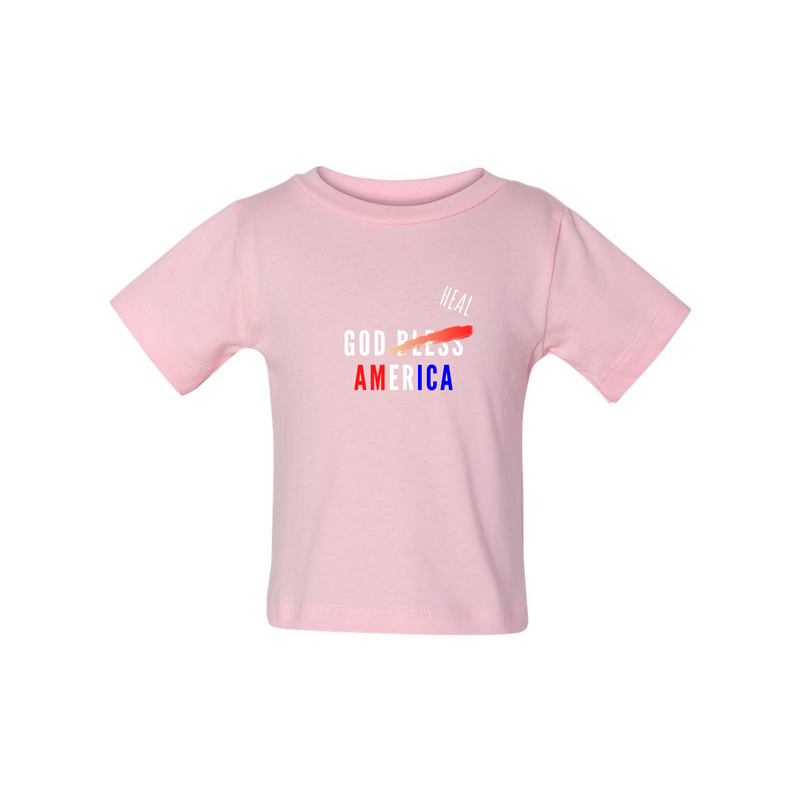 Baby "God Heal America" Tee